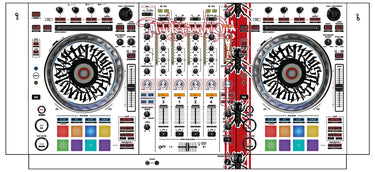 Pioneer DJ DDJ SZ Skin Thudrumble